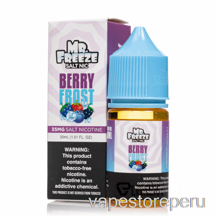 Vape Desechable Berry Frost - Mr Frozen Salts - 30ml 50mg